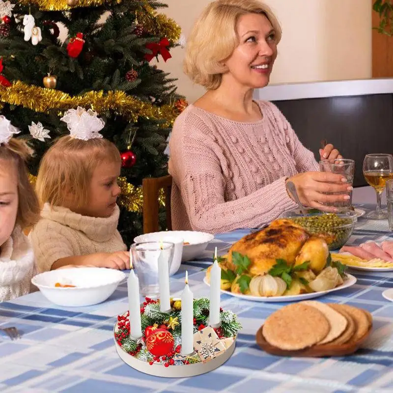 Candelabro cónico, soporte para centros de mesa, placa de vela de Metal, soporte para velas de palo - imagen 3