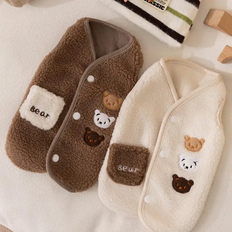 Chaleco de lana para perros pequeños y gatos – Otoño e invierno