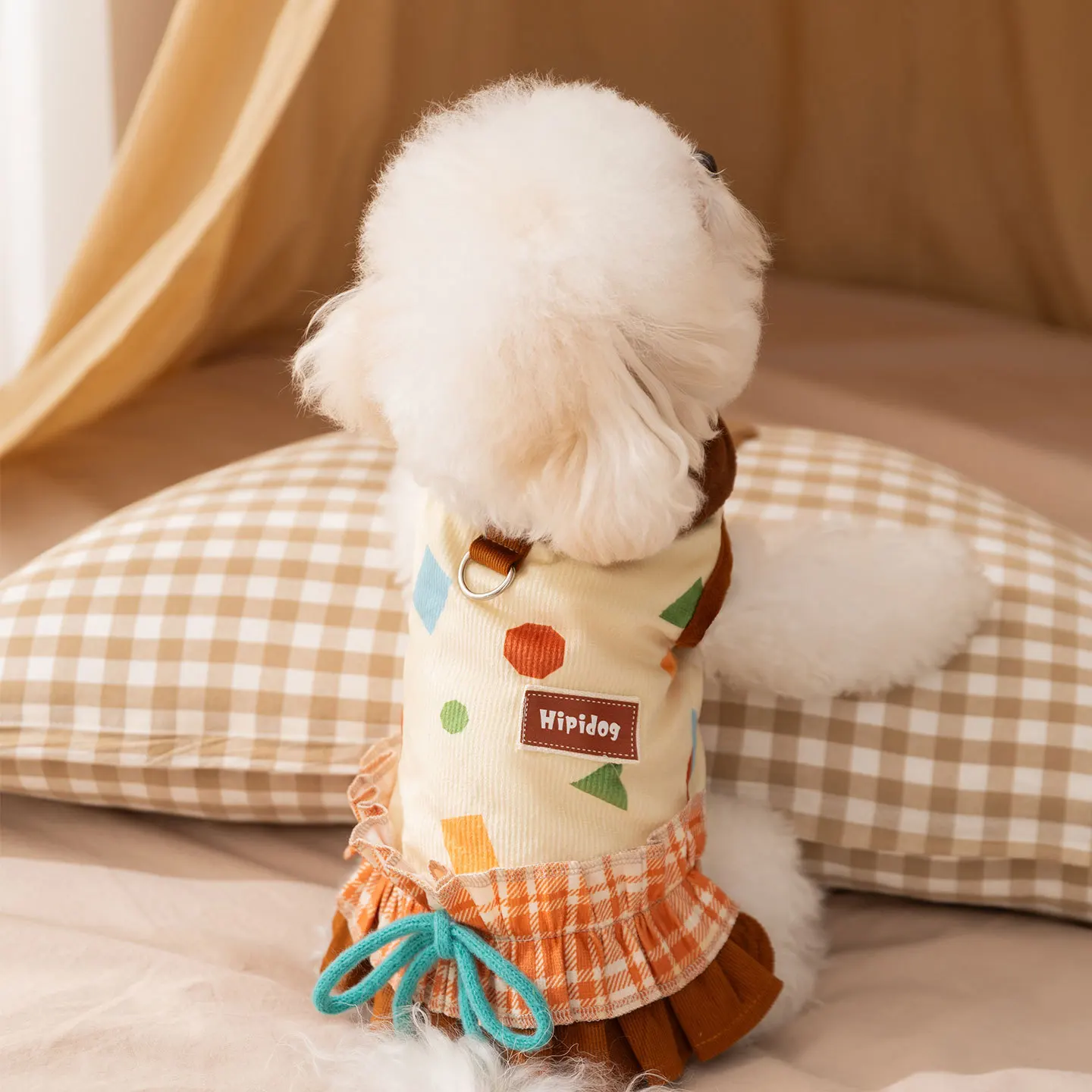 Abrigo de pana para mascotas de otoño e invierno, vestido cálido grueso, abrigo para Gato, ropa para perros pequeños, ropa para cachorros