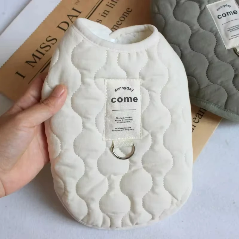 Ropa gruesa para perros, abrigo cálido para mascotas para perros pequeños y medianos, chaqueta de lana suave para cachorros, disfraces de Chihuahua y Yorkshire, suministros para mascotas - imagen 3