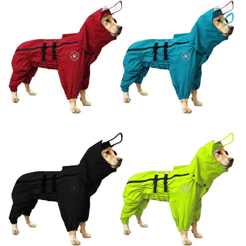 Chubasquero impermeable con capucha para perros grandes – Disfraz - imagen 4