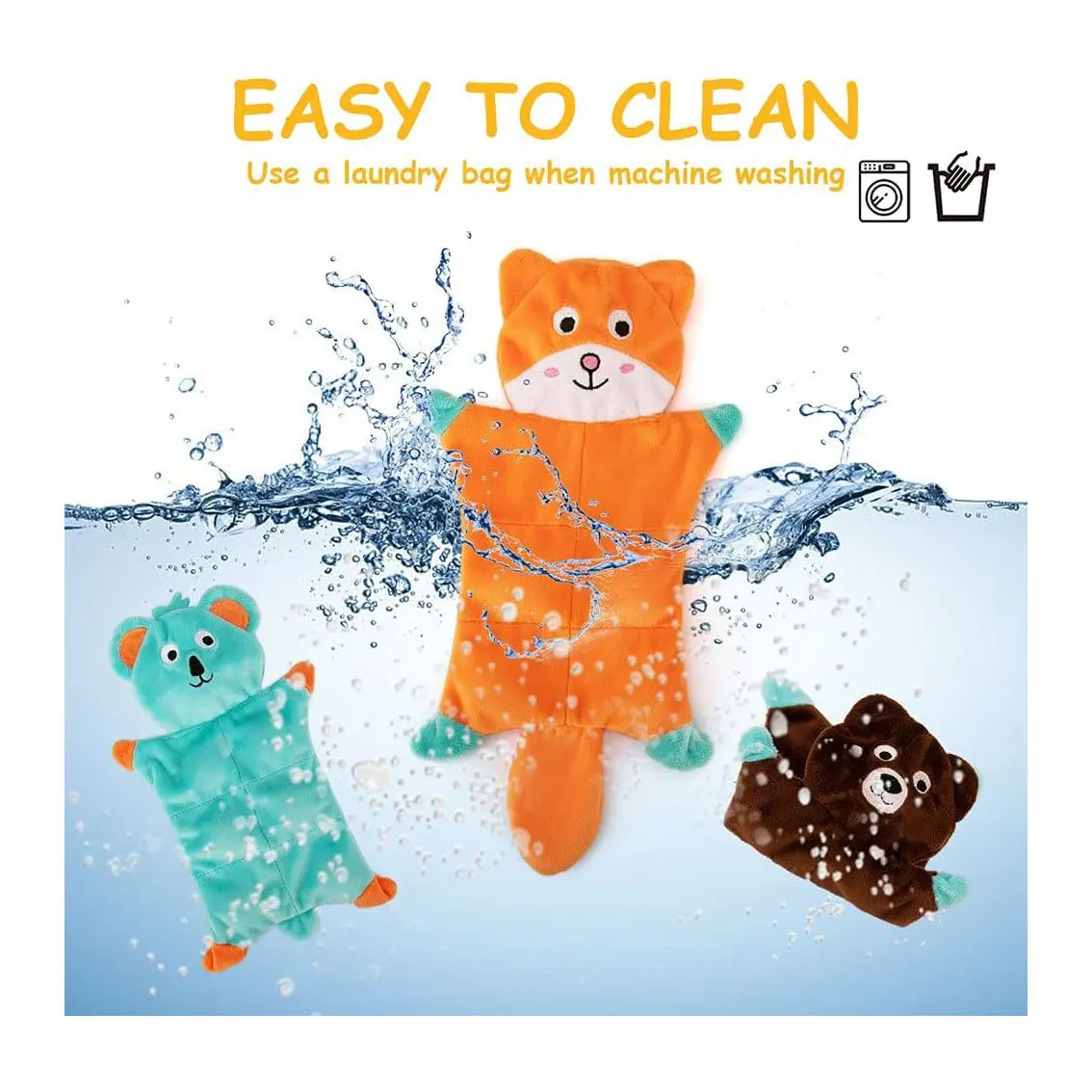 Juguetes vocales para perros, juguete de peluche suave sin relleno, juguetes educativos para masticar para la dentición, suministros para mascotas para perros pequeños y medianos - imagen 2