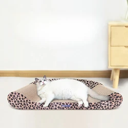 Rascador de cartón corrugado para gatos – protege muebles y sofá