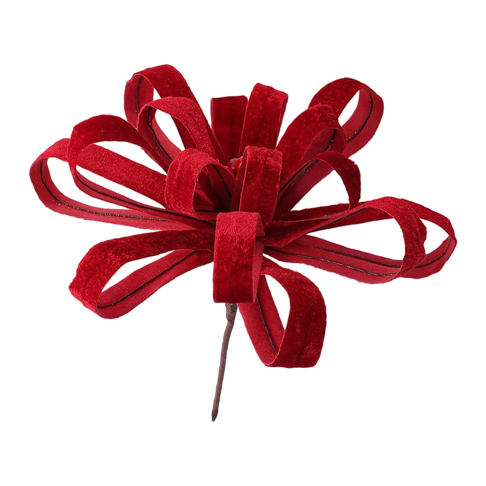 Christmas Artificial Flower Floral Arrangement Floral Pick Faux Flower for Party Gift Wrapping Xmas Garland DIY Crafts Christmas Artificial Flower Floral Arrangement Floral Pick Faux Flower for Party Gift Wrapping Xmas Garland DIY Crafts