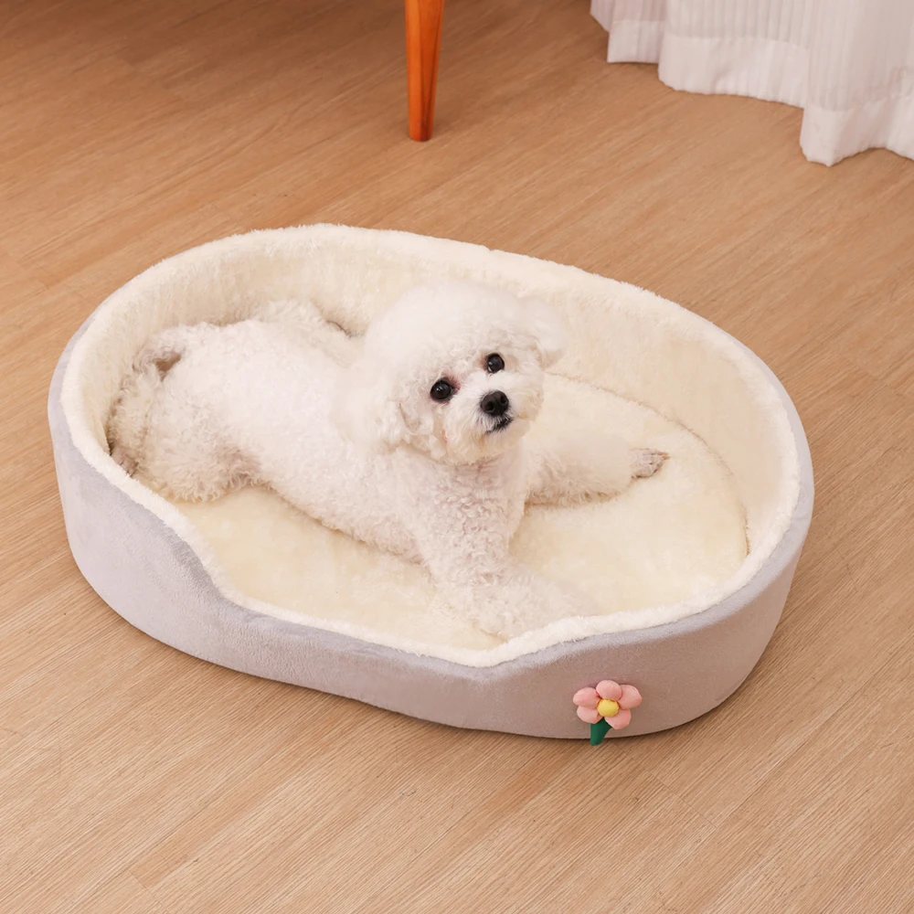 Cama térmica acolchada para perros medianos y gatos – Cálida para invierno - imagen 3
