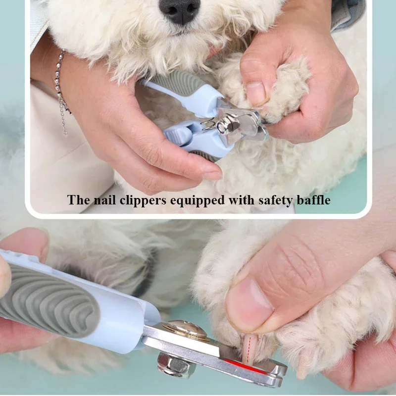 Cortauñas para mascotas, suministros de aseo para cachorros y gatitos, cortador de uñas para perros, cuidado de las garras de gato en casa, máquina cortadora profesional de garras - imagen 2
