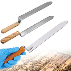 Extractor de miel con raspador, cuchillo y cortador para colmenas