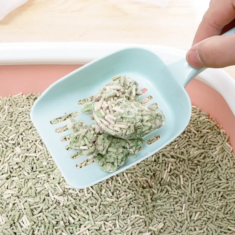 Pala de arena para gatos, pala de arena colgante para gatos, pala de arena pequeña para gatos, inodoro limpio, pala de arena con mango bonito para suministros para gatos - imagen 2