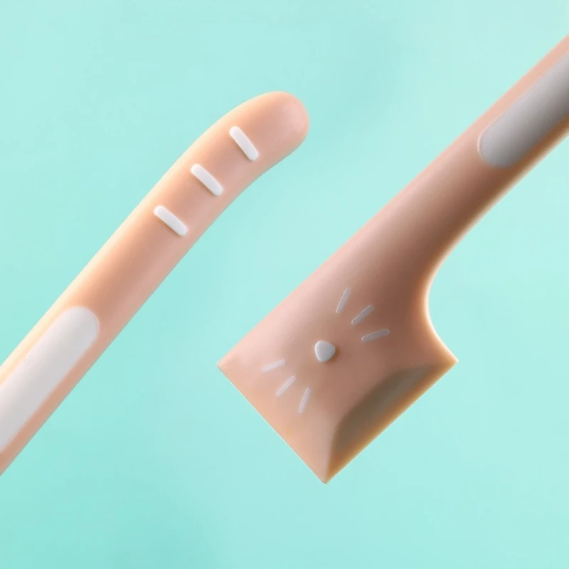 Tapa de lata de comida para mascotas de silicona reutilizable y juego de cuchara de mango largo, cubierta hermética de comida para perros y gatos con cuchara mezcladora para alimentos húmedos - imagen 4