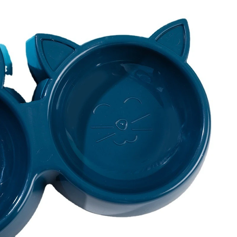 Cuencos para mascotas de color caramelo, plato de comida antideslizante para gatos/perros, cuencos de alimentación con diseño de animales lindos para mascotas pequeñas y medianas - imagen 2