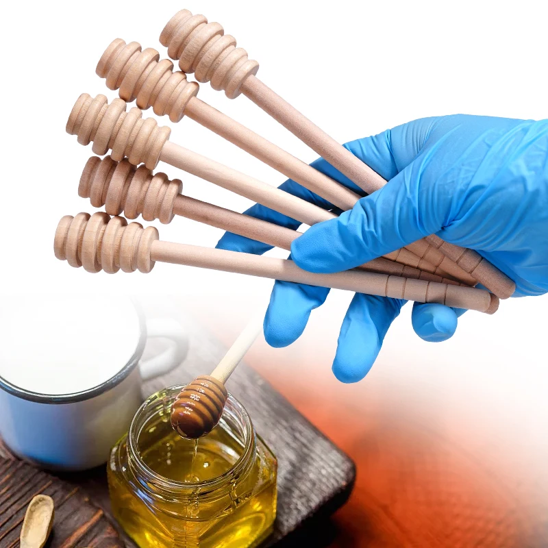 Cucharas de madera para miel en lote