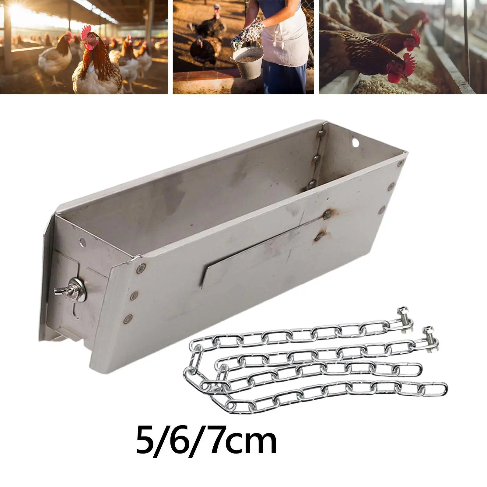 feed Trough Homogenizer Livestock Feeder Part Pet Supply Trough Bucket Homogenizer Sheep Small Animals Rabbit Pet Hamster