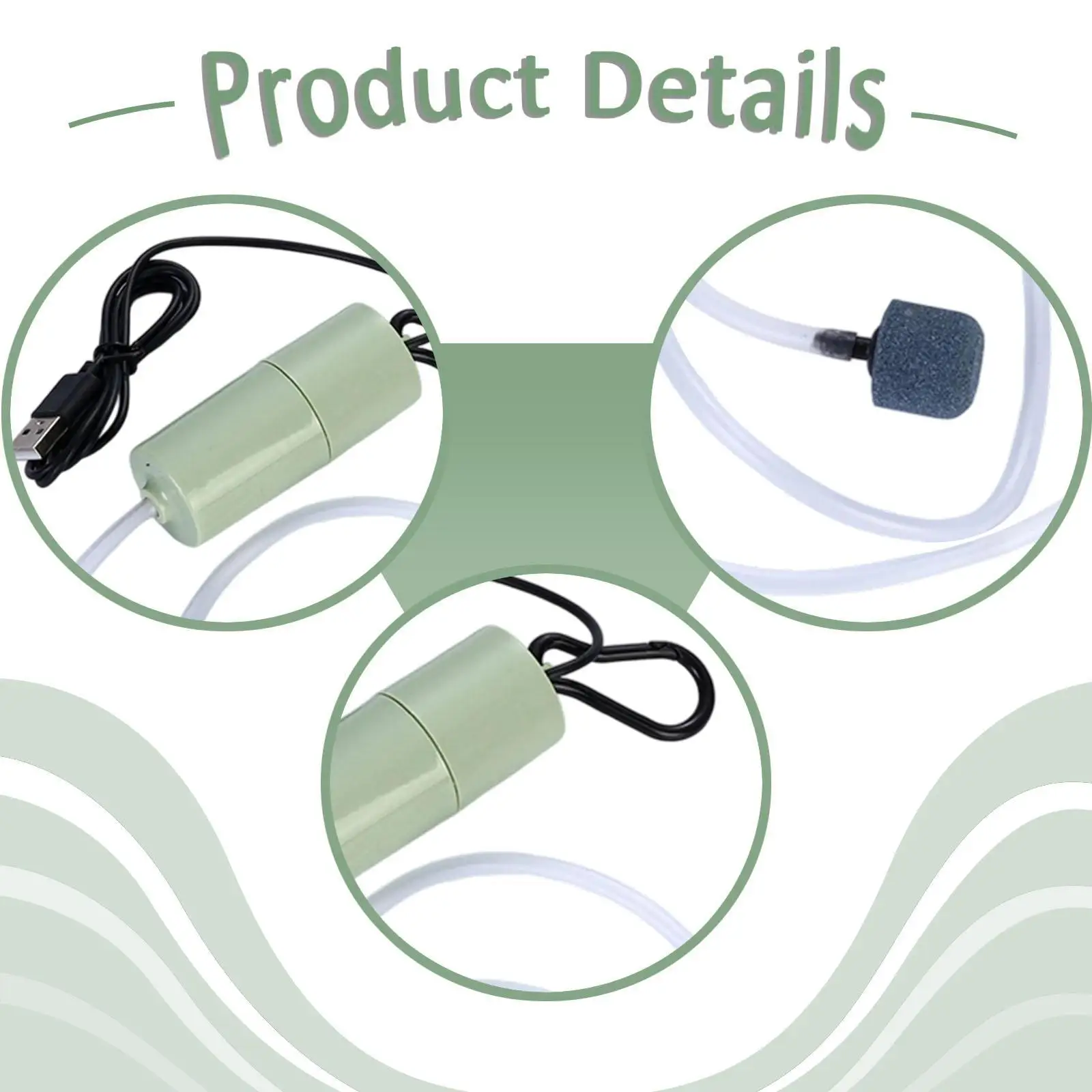 Aquarium Air Pump Silent Small Aquarium Bubbler for Aquarium Outdoor Fishing Aquarium Air Pump Silent Small Aquarium Bubbler for Aquarium Outdoor Fishing