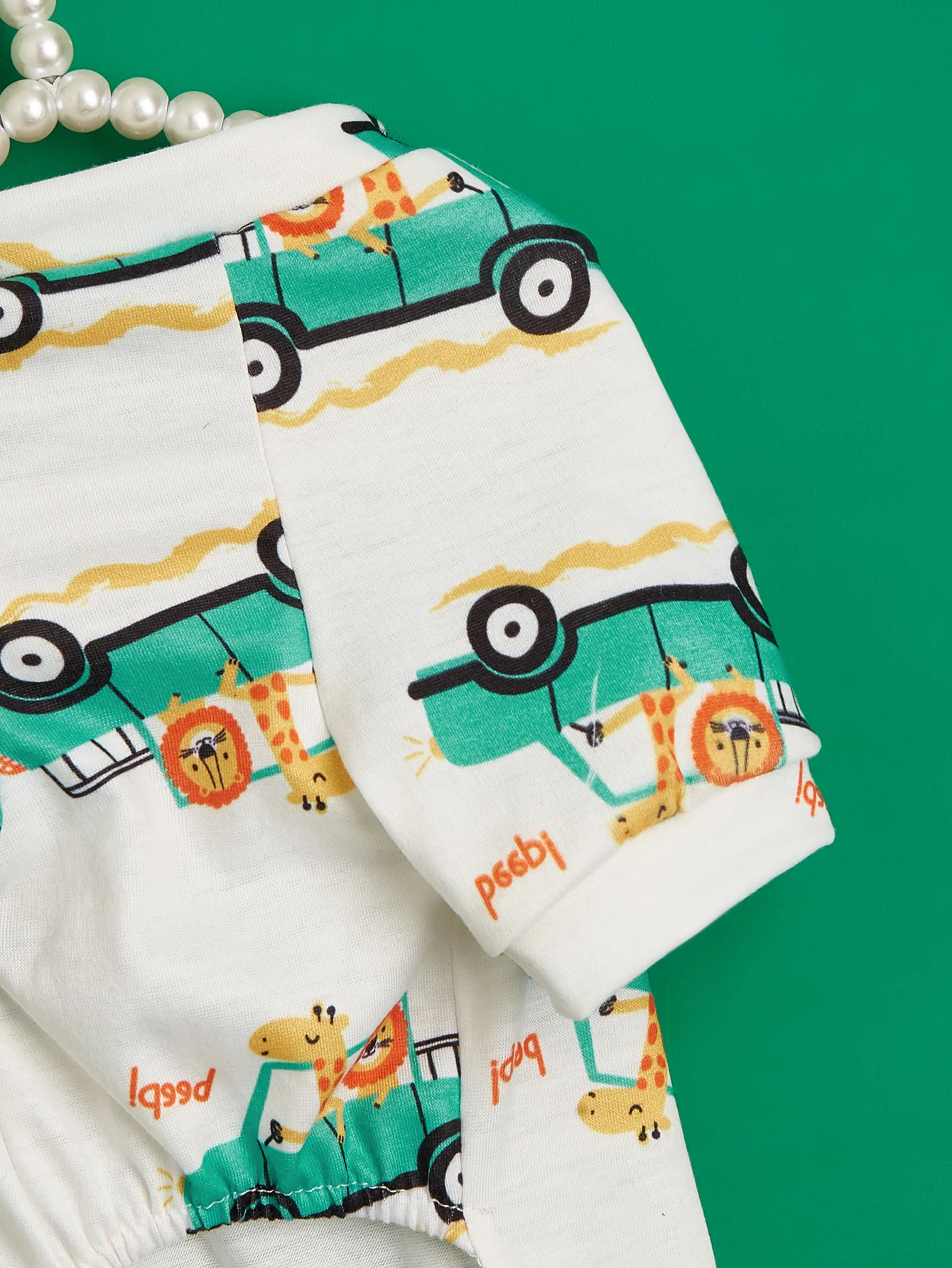 Pijamas para perros Pjs Primavera Verano Ropa para perros pequeños Niña Niño, Lindo Patrón de zorro Ropa para cachorros Perrito Onesies Gato mascota - imagen 5