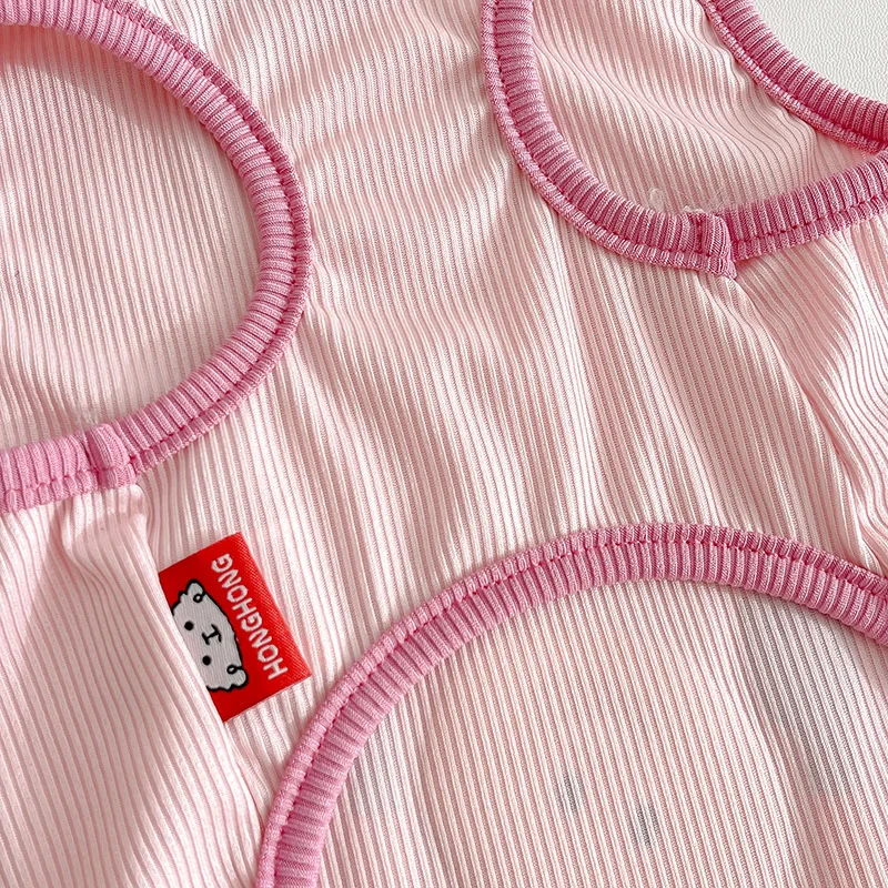 Chaleco de bloqueo de Color para mascotas, camiseta sin mangas grande para el hogar, protección solar al aire libre, ropa para perros, chaleco refrescante para ropa para cachorros - imagen 5