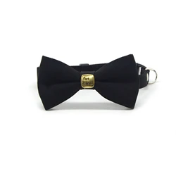 Collar con lazo formal elegante para gatos y perros pequeños