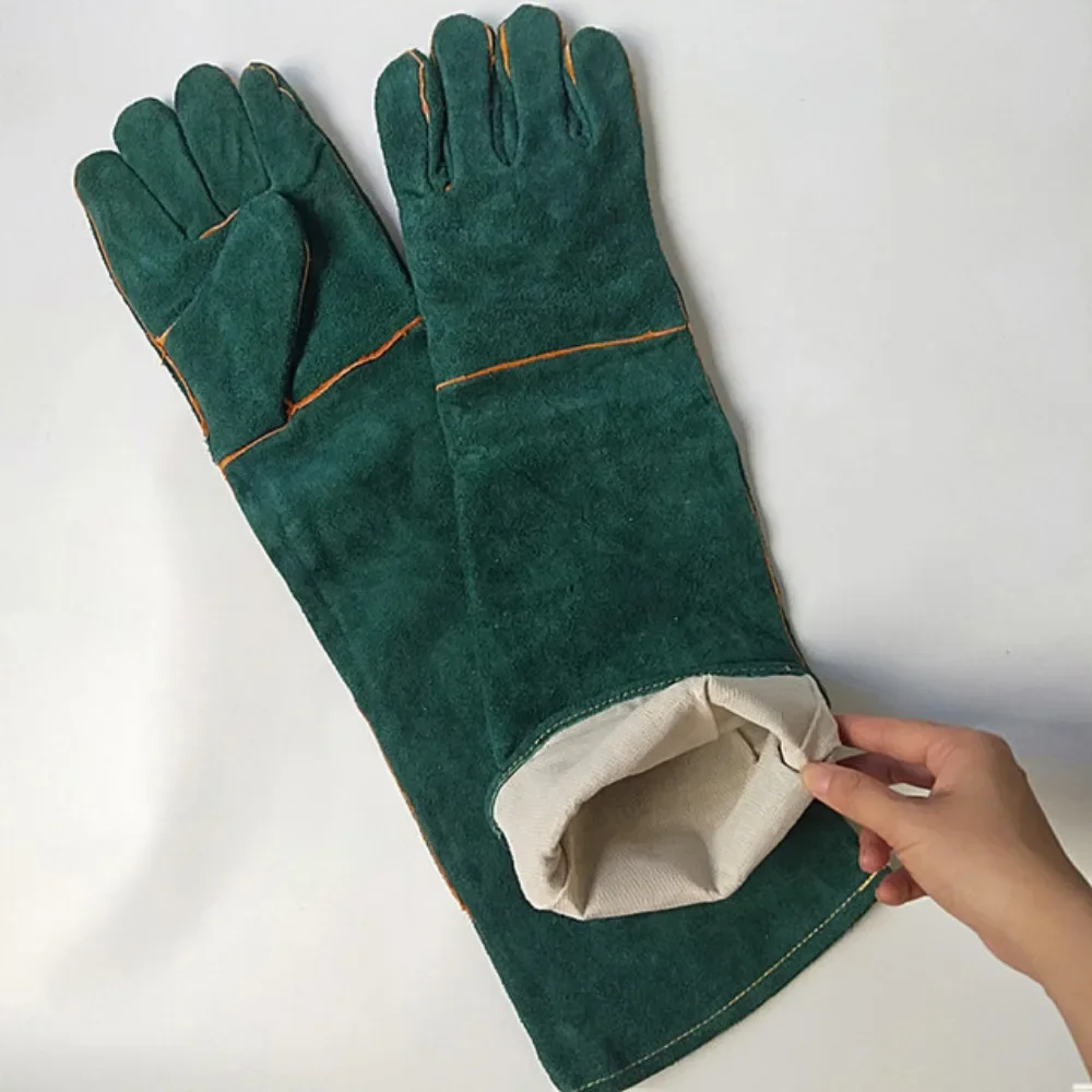 Guantes cuero anti-mordidas y anti-arañazos para perros y gatos - imagen 3