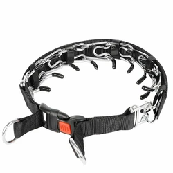 Collar de entrenamiento de cadena para perros medianos y grandes