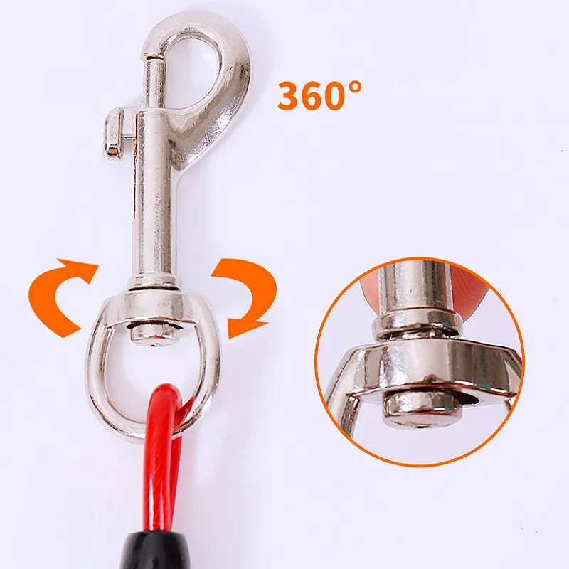 Correa extensible con cable de acero para perros – Robusta y práctica - imagen 5