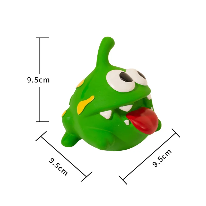 Juguetes de goma chirriantes para perros, juguete para masticar de látex para cachorros, juguete con sonido, tren resistente a mordeduras, suministros para mascotas para perros pequeños, medianos y grandes - imagen 4