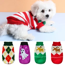 Suéter cálido para perros pequeños y gatos – moda otoño invierno