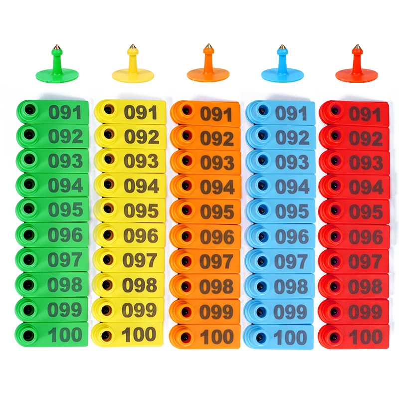 Etiquetas de oreja para ovejas y cabras con numero y alicates - imagen 2