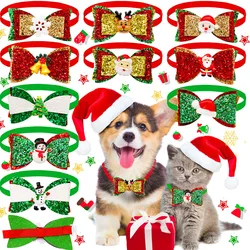 Collar lazo Navideño para perros pequeños – Estilo festivo