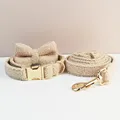 Bow Collar Leash Set