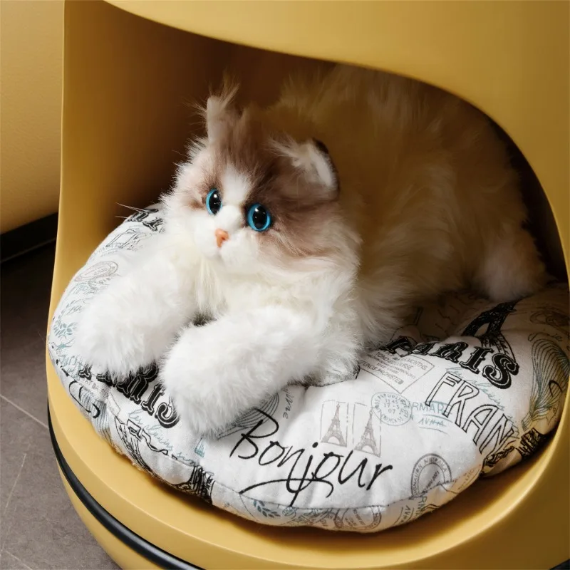 Mesita de noche multifuncional para perros y gatos, mesa auxiliar semicerrada, decoración del hogar, accesorios multiusos para muebles para mascotas para las cuatro estaciones - imagen 2