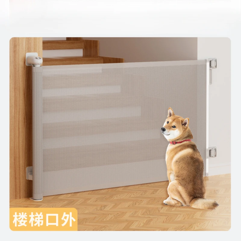 สินค้าใหม่ Telescopic ประตูรั้วในร่มบันไดไม่มีเจาะเด็กป้องกันรั้วรั้วสุนัขสัตว์เลี้ยง Playpen สุนัขอุปกรณ์ - imagen 5