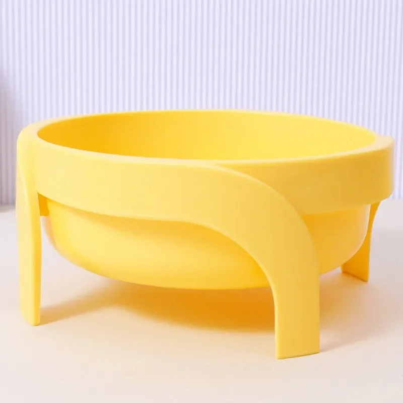 ชามอาหารสุนัขคอ Protector สุนัขชามน้ําพลาสติกแมวชามล้างทําความสะอาดได้สําหรับสุนัขชามให้อาหาร Feeder PET Supplies - imagen 5