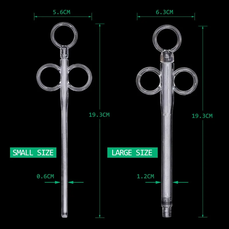 Jeringa de alimentación para pájaros, alimentador de drogas para pájaros pequeños, tubo grueso/fino, solución nutritiva, inyección, suministros para mascotas - imagen 3