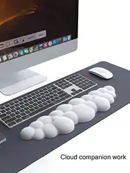 Apoyamuñecas teclado de silicona antideslizante – Alivia fatiga