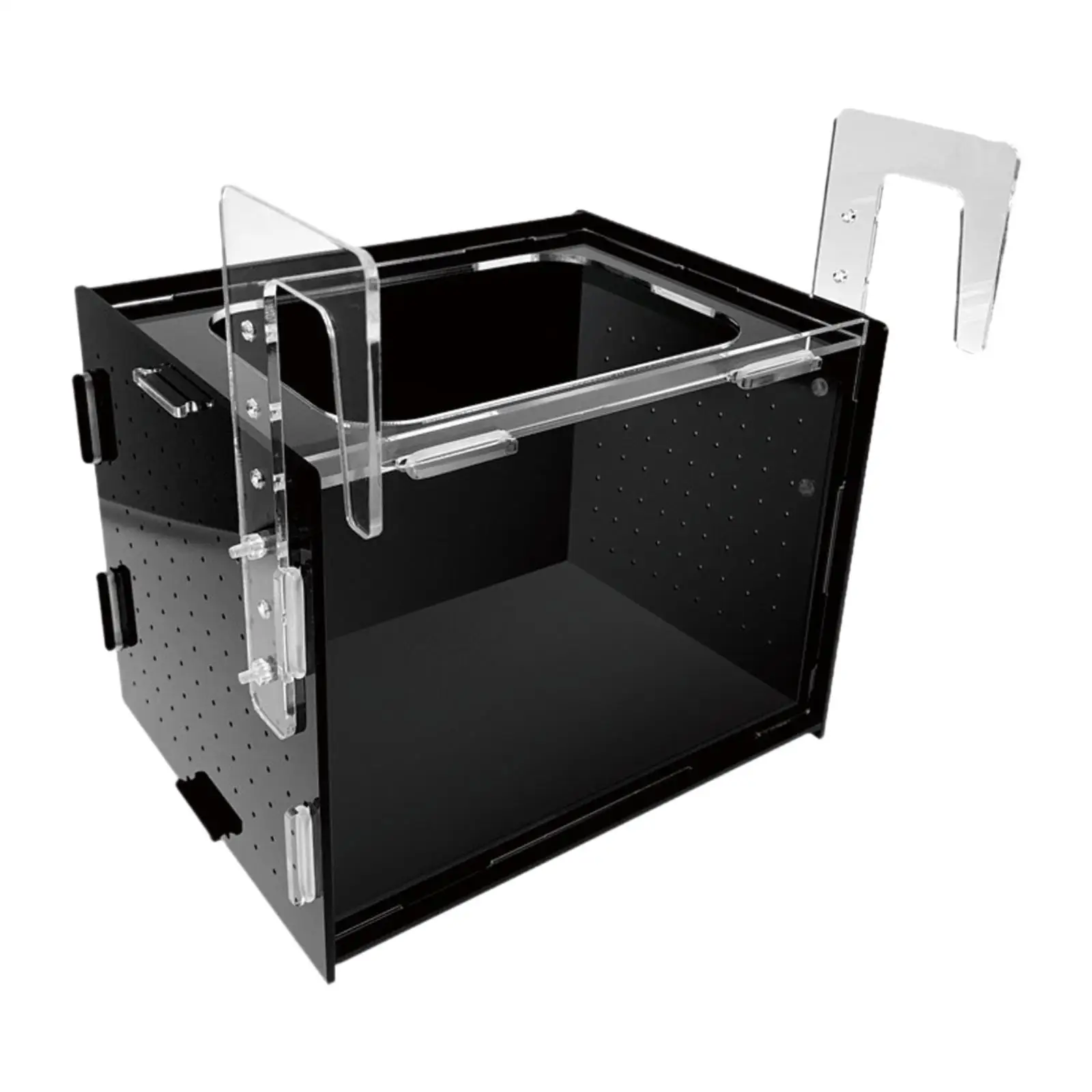 Fish Breeding Box, Fish Isolation Box, Sturdy Separation Easy Installation Clear Hanging Incubator for Clownfish Betta