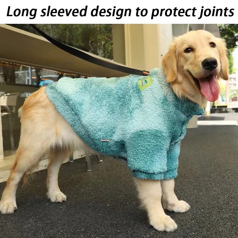 Otoño Invierno abrigos cálidos para perros ropa grande Labrador Samoye abrigos para perros ropa de raza grande diseñador de lujo suministros para mascotas para hombres y mujeres - imagen 4