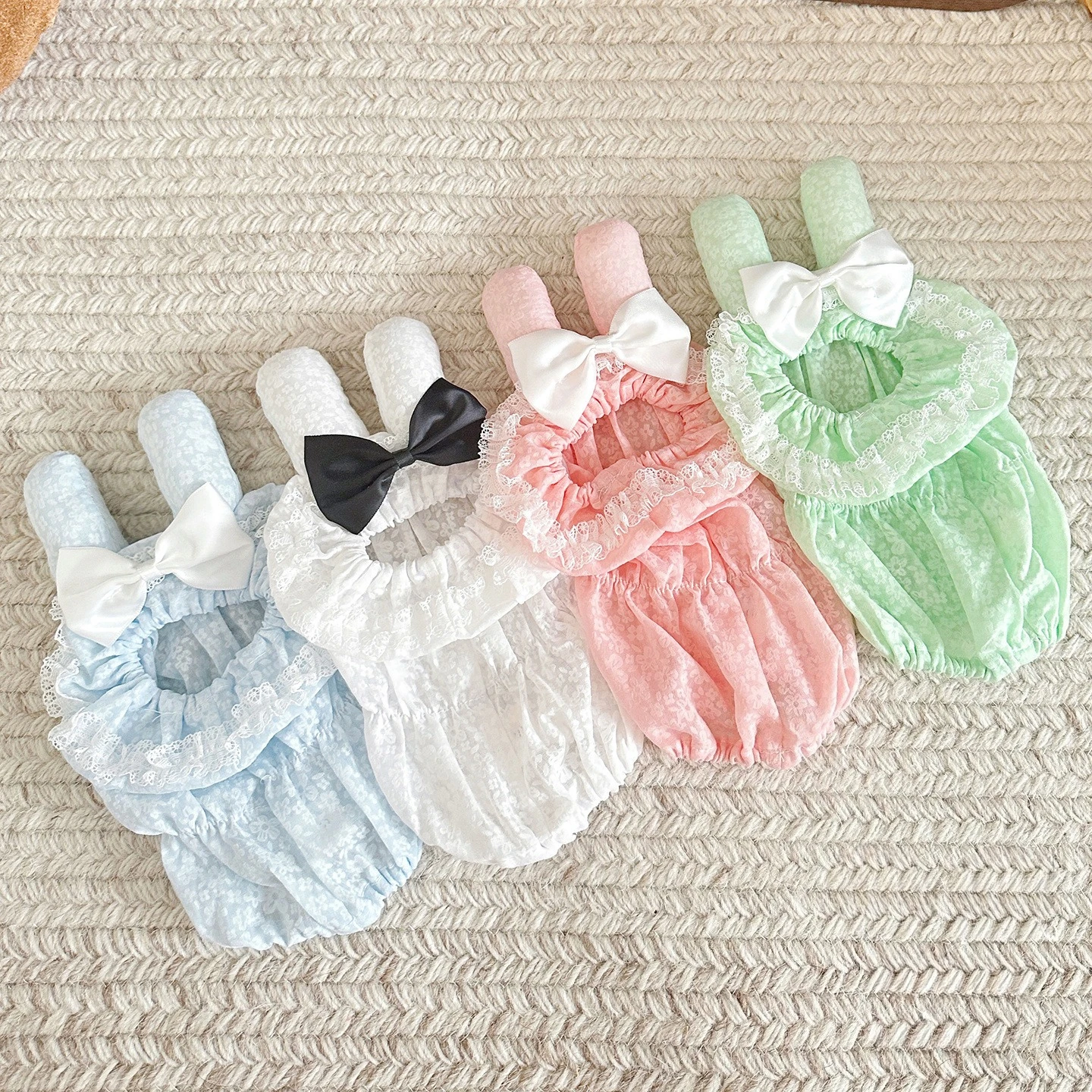 Orejeras con lazo estilo teddy para perros Yorkshire y gatos de pelo largo - imagen 2