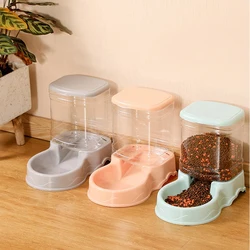 Comedero automático para gatos y perros con cuenco y depósito 3,8 L