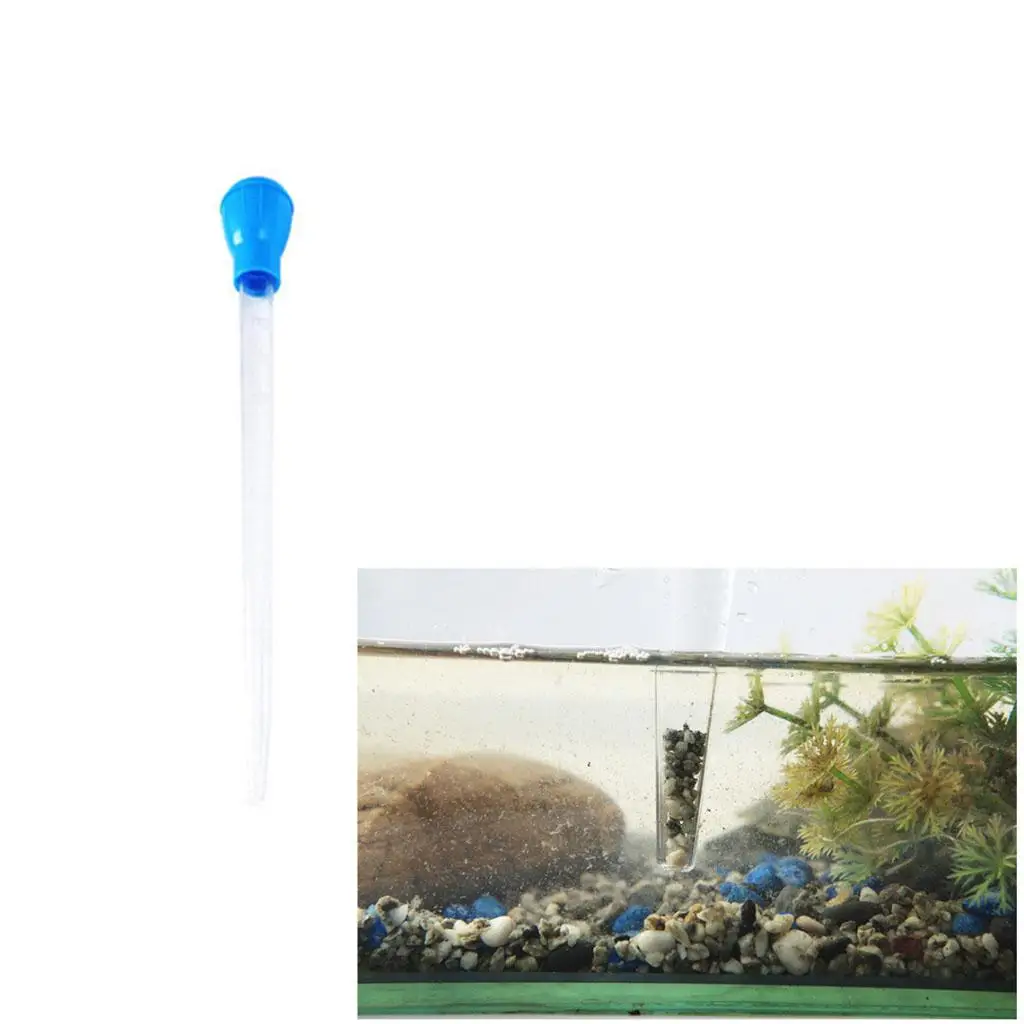 Pipeta cuentagotas manual FISHTANK de 50ml y 46cm, fácil de usar, 5 escalas, multifunción
