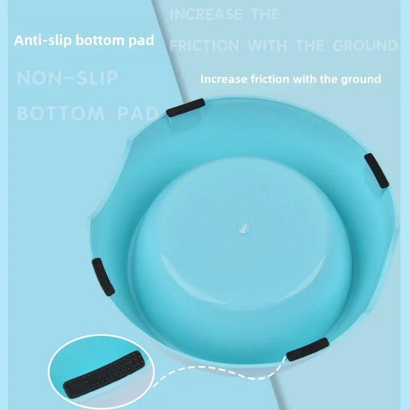 Cuenco de acero inoxidable para perros, juego de comida redondo pequeño, suministros para gatos y perros, cuenco para comederos, productos fáciles de limpiar, accesorios, cuenco para gatos - imagen 4