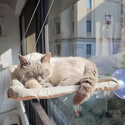 Hamaca para gatos colgante en ventana – Siesta felina y soporte