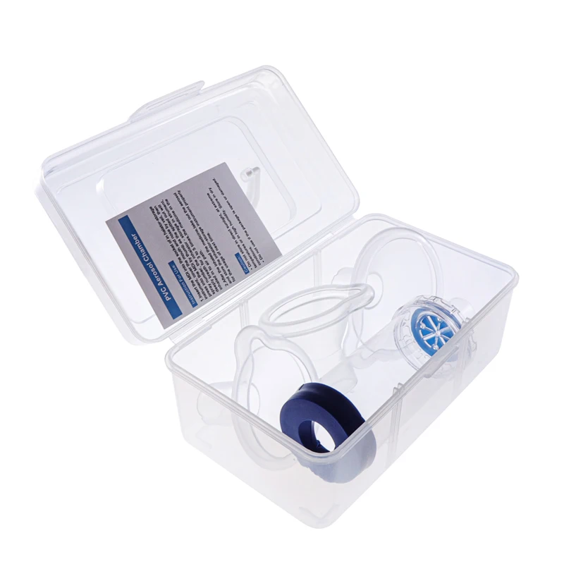 Canack-cámara de aerosol felina veterinaria, inhalador médico para asma, dispositivos espaciadores, máscaras de inhalador para mascotas con una máscara de PVC - imagen 2