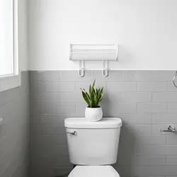 Estante inodoro 2 niveles para gatos y perros – Baño mascotas