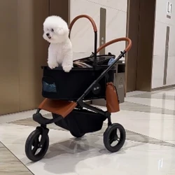 Transportín plegable para perros y gatos – Coche portátil