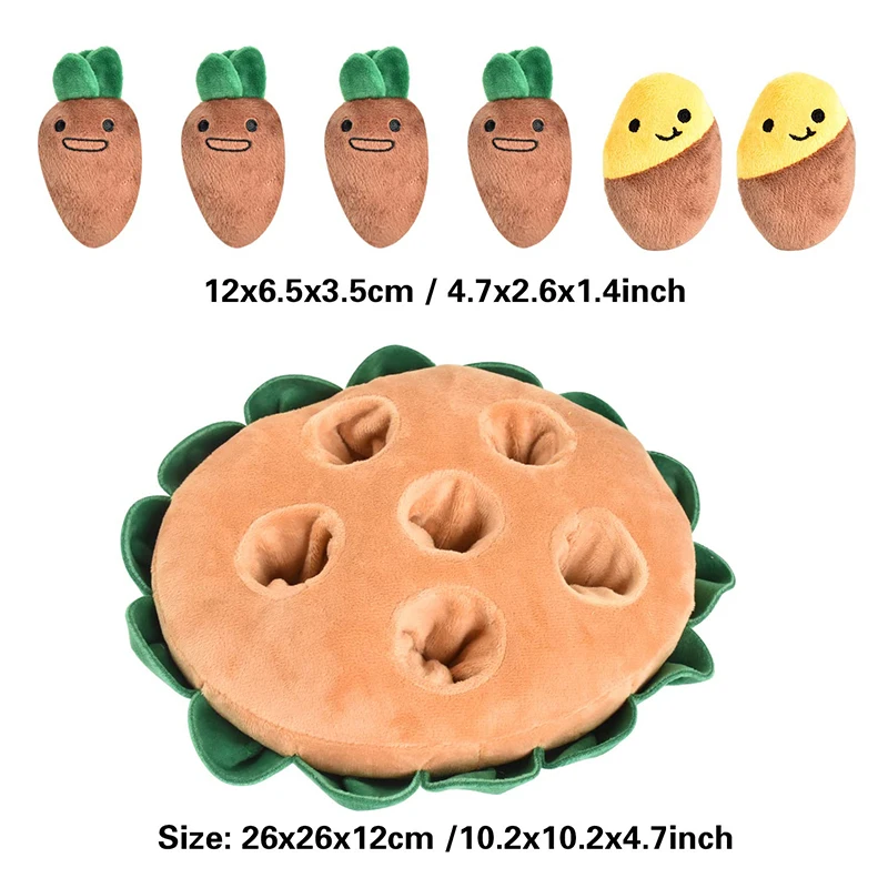 Zanahorias chirriantes - Detalle de juguete