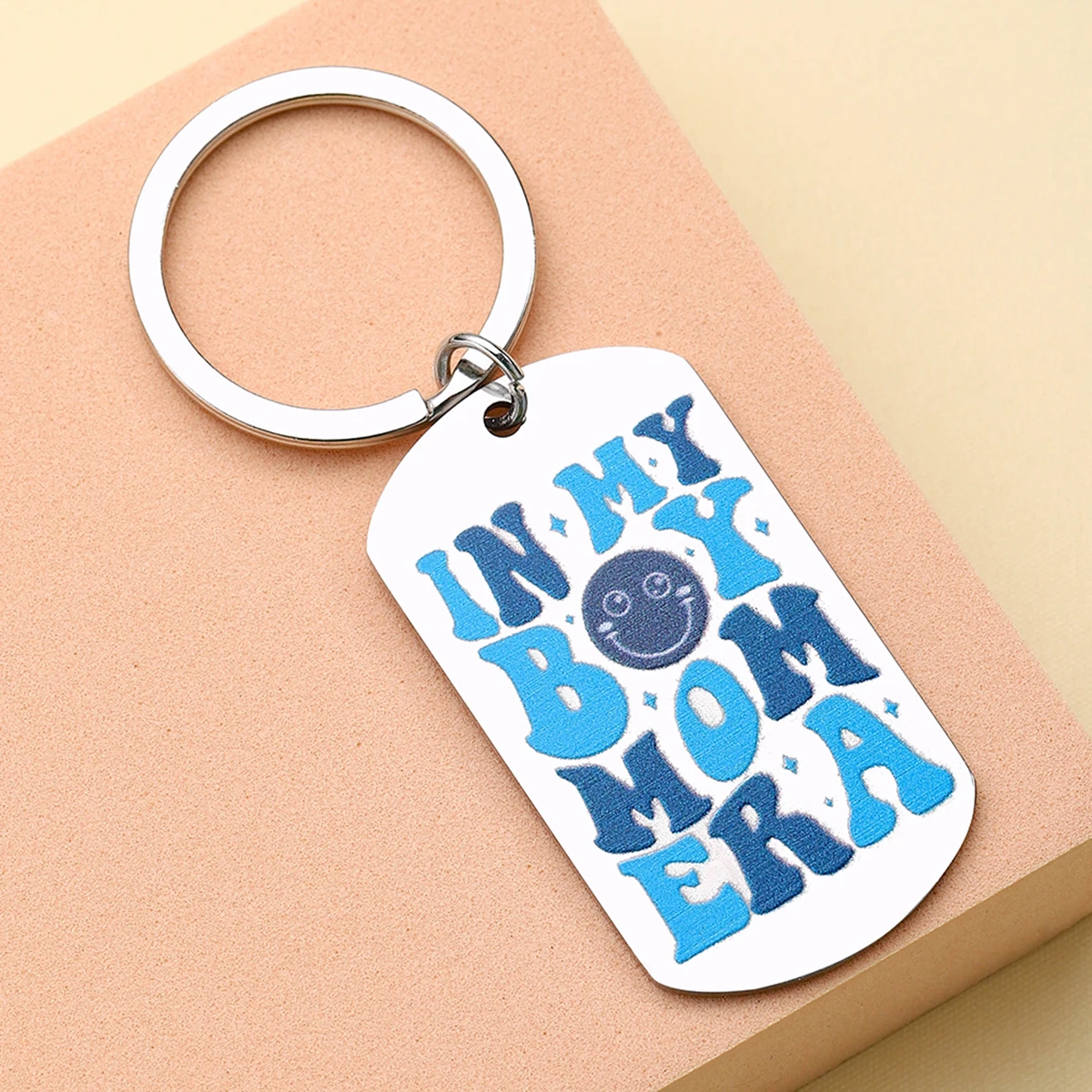 LLavero de la Era de la madre, regalo de cumpleaños de hijo e hija, la mejor mamá embarazada de la historia, Idea de regalo para niño y niña - imagen 3