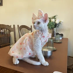 Vestido princess verano para gato hembra – Transpirable con tiara