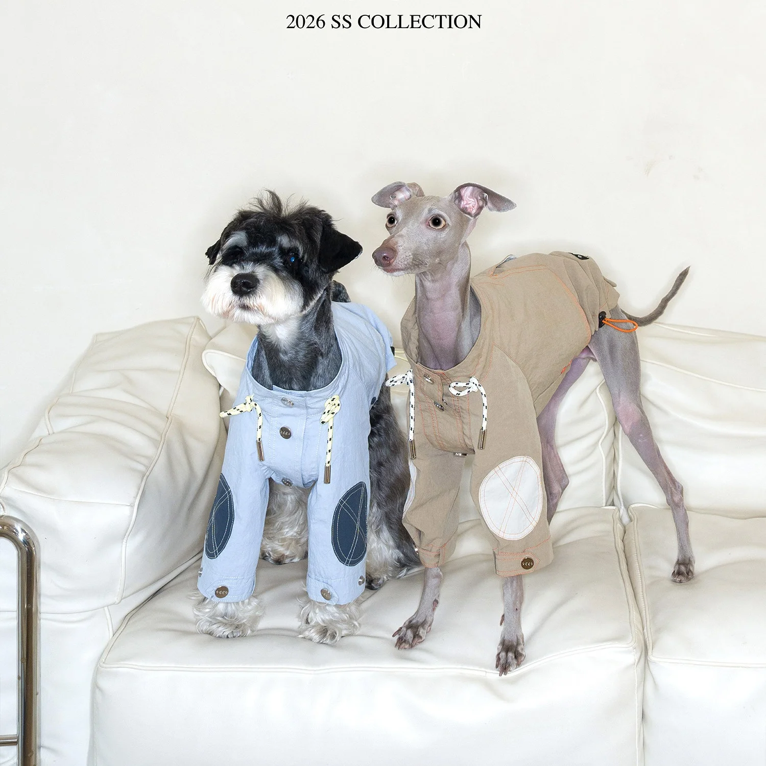 Abrigo para galgo italiano y Bedlington – Cortavientos transpirable - imagen 4