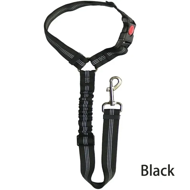 Cinturón de seguridad para coche, correa ajustable para perros - imagen 5