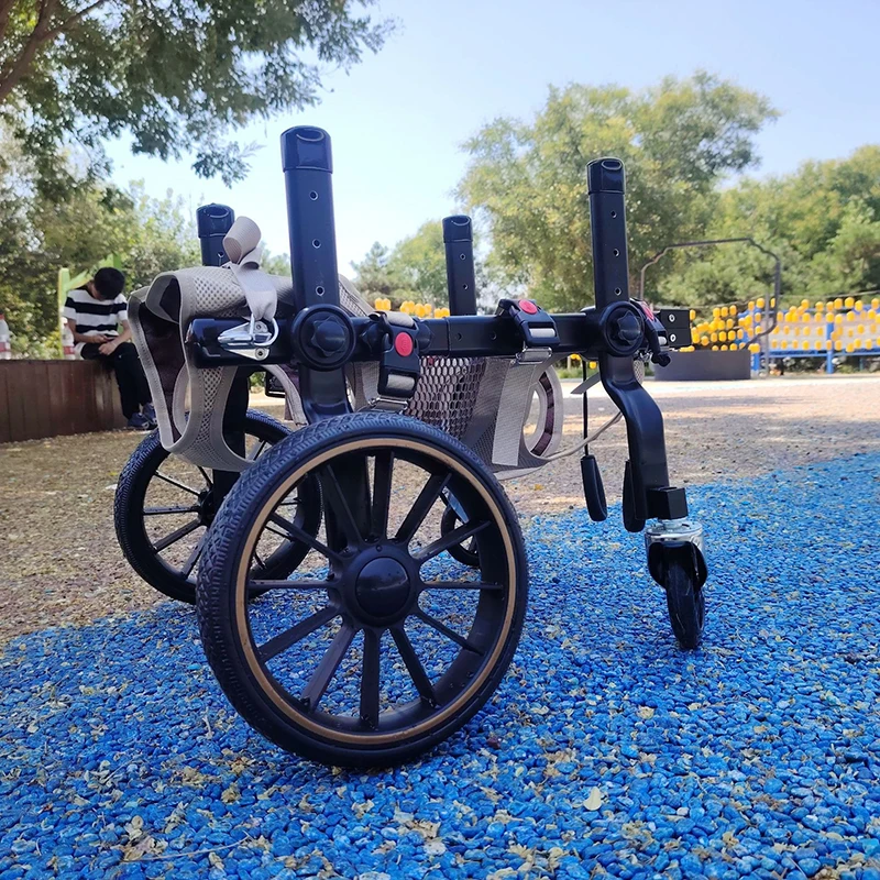 Silla de ruedas para perro de rehabilitación patas traseras ajustable - imagen 5