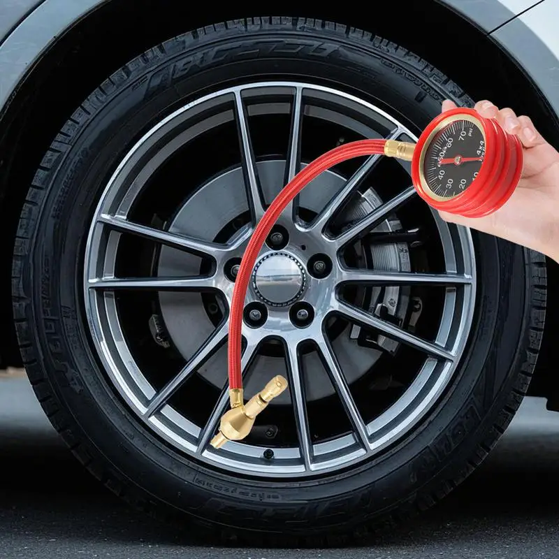 Medidor de presión de neumáticos, medidor de presión de automóvil de 0-75psi, medidor de neumáticos preciso y fácil de leer, probador para coches y camiones - imagen 3